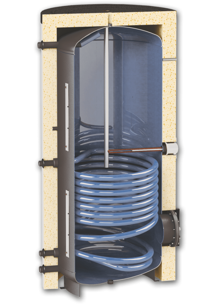 Boilers met 1 spiraal